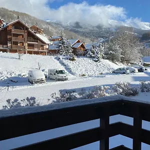 Avec Balcon Vue Sur La Montagne - Serre Chevalier Chantemerle Francia
